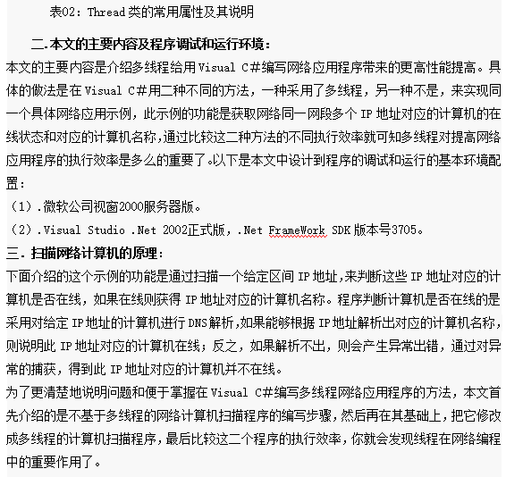 多线程在Visual C#网络编程中的应用 中文_NET教程-奇速网
