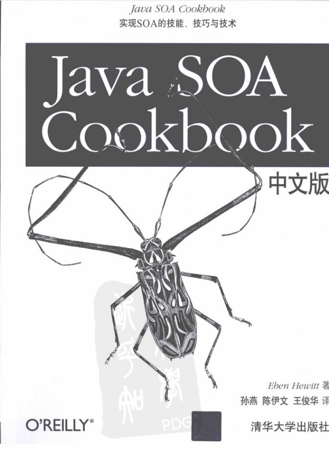 《Java SOA Cookbook中文版》PDF 下载-奇速网