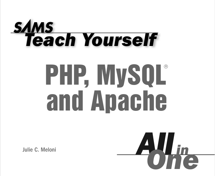 自学 PHP MySQL和Apache PDF_PHP教程-奇速网