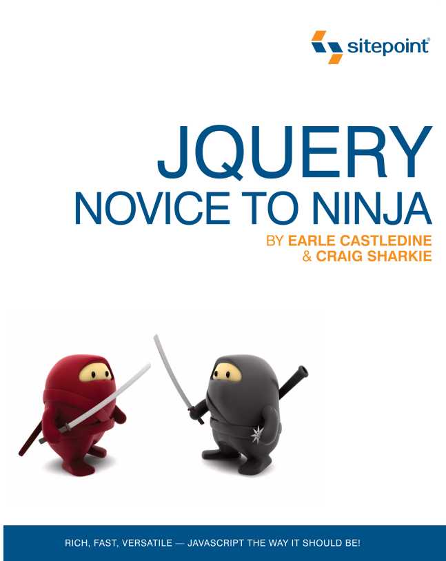 JQuery 菜鸟到忍者 pdf_前端开发教程-奇速网