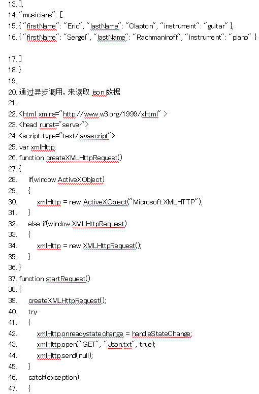 基于jQuery的AJAX和JSON的实例 中文_数据库教程-奇速网